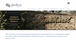 Desktop Screenshot of lyndhurststud.com